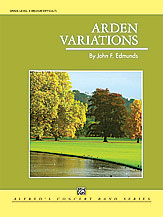 Arden Variations Concert Band sheet music cover